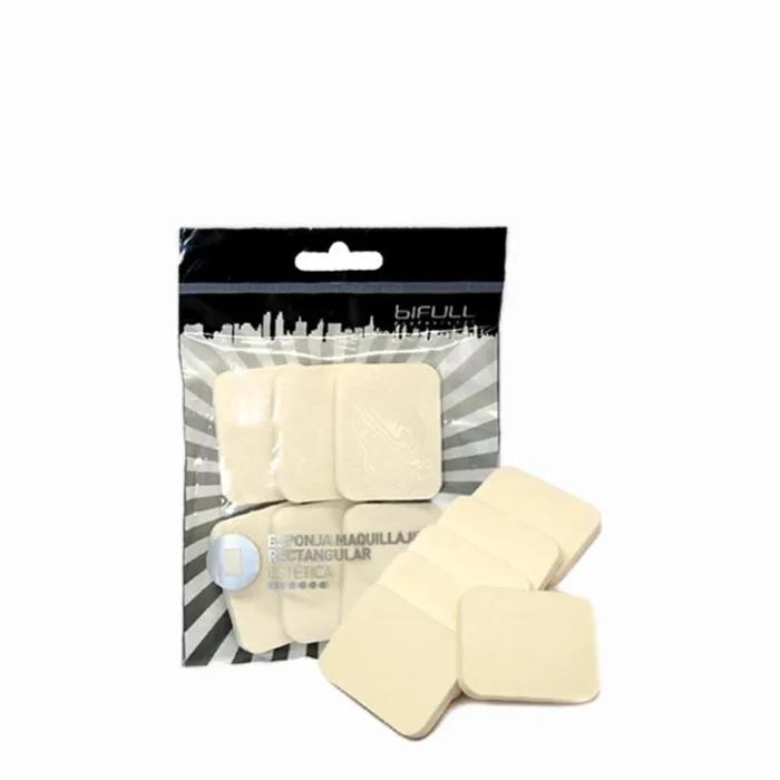 Bifull Esponja Maquillaje Rectangular 6uds
