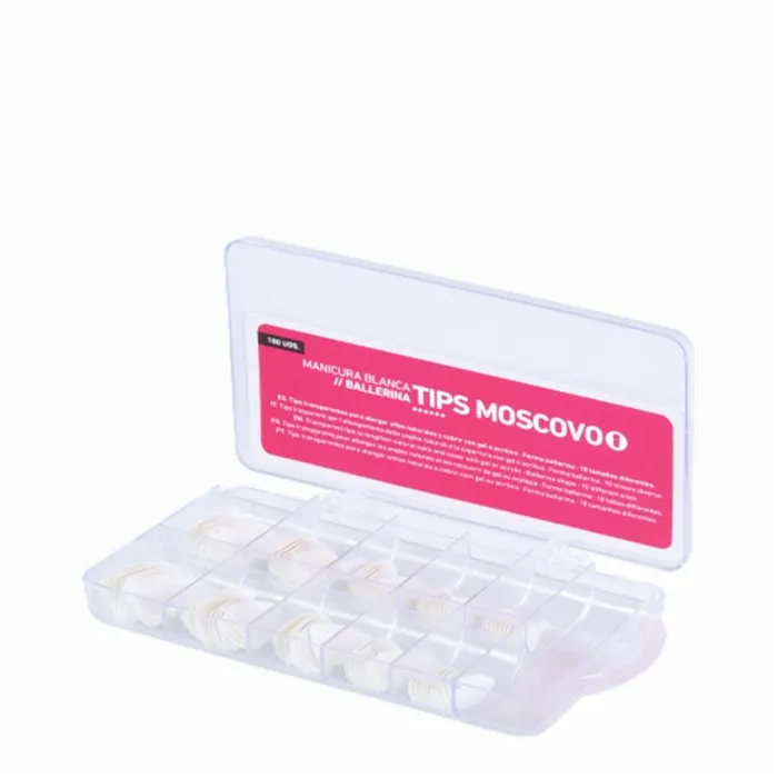 Bifull Tips Moscovo Naturales Forma Ballerina 100uds