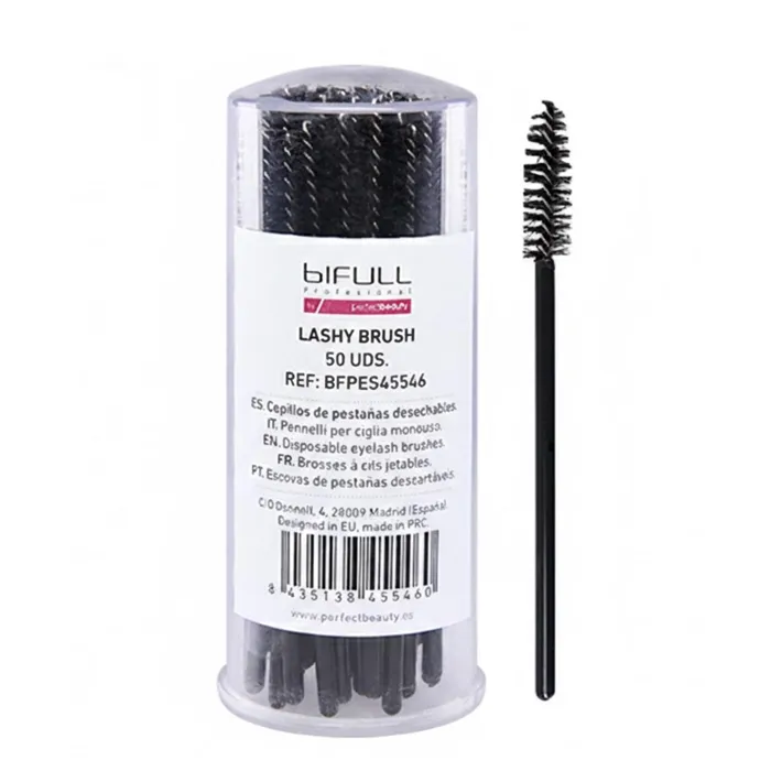 Bifull Lashy Brush Cepillos de Pestañas Desechables 50uds