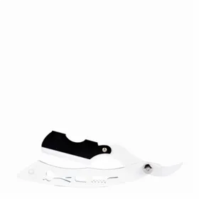 ZZ Men Burly White Navaja de Corte