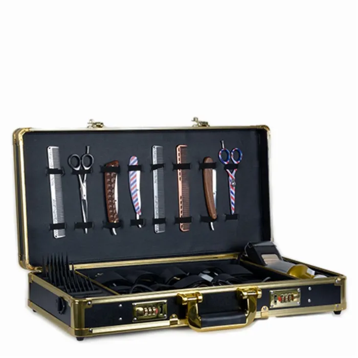 ZZ Men Gold Maletin Barbero