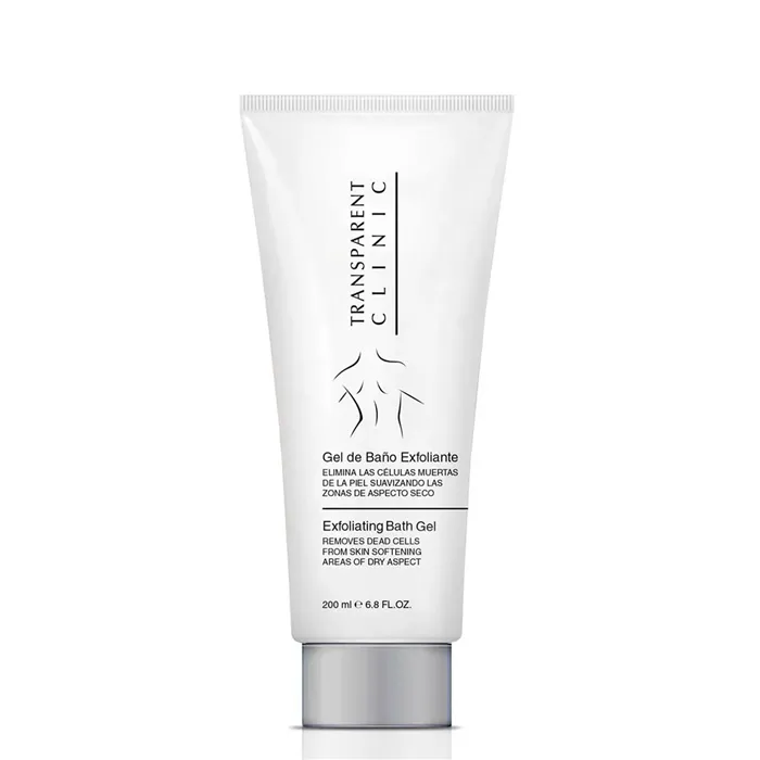 Transparent Clinic Body Gel de Baño Exfoliante 200ml