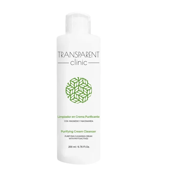 Transparent Clinic Control Oil Limpiador Crema 200ml