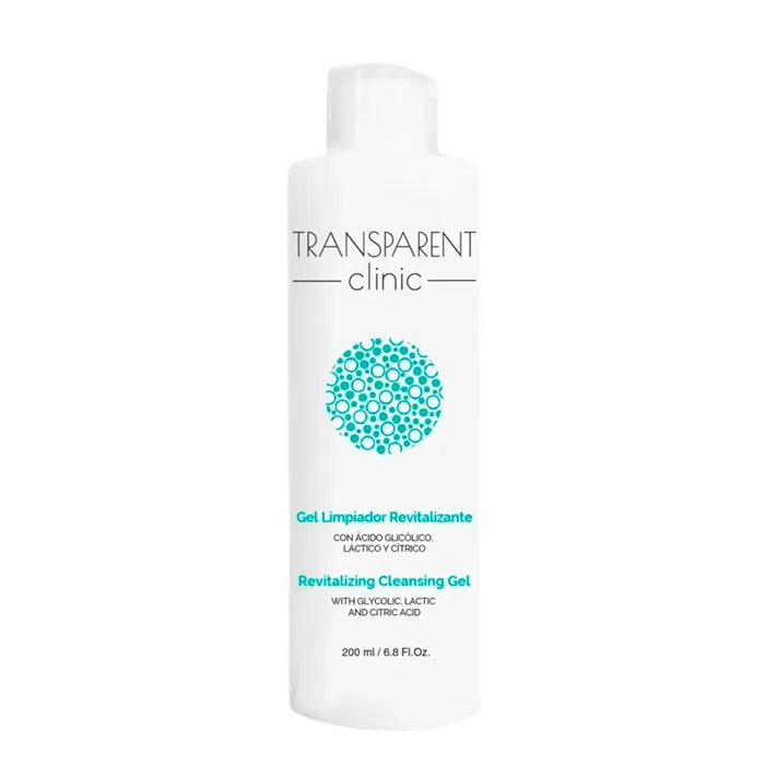 Transparent Clinic Gel Limpiador Revitalizante 200ml