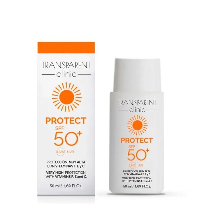 Transparent Clinic Protect Emulsion Solar SPF 50+ 50ml