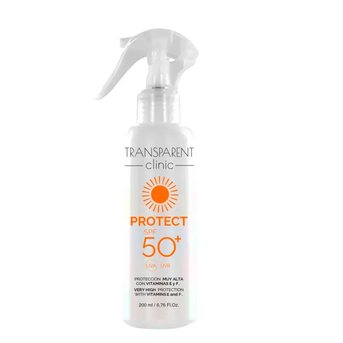 Transparent Clinic Protect Spray Solar SPF 50+ 200ml