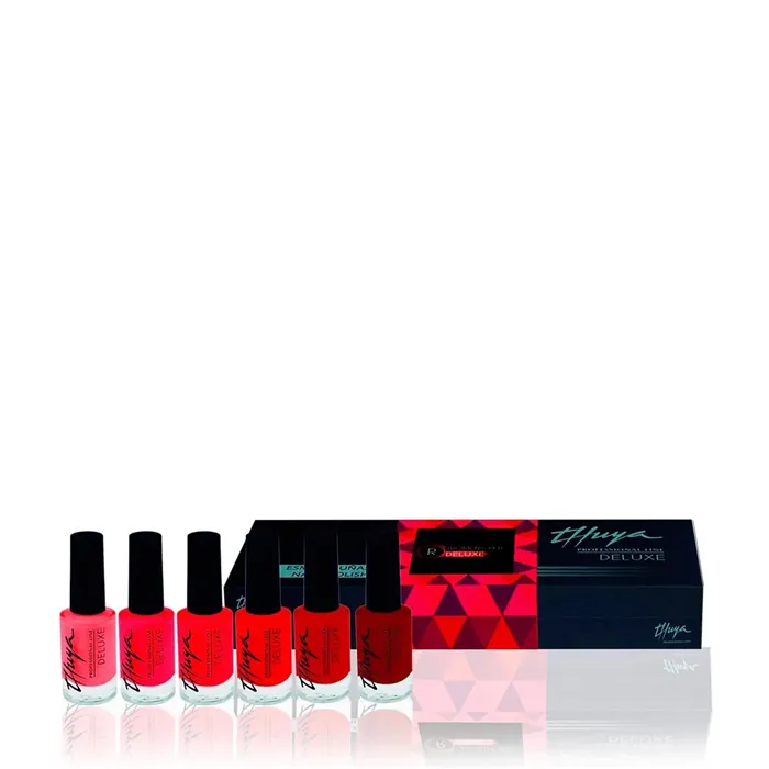 Thuya Kit Esmaltes De Uñas Deluxe Rojos OPC