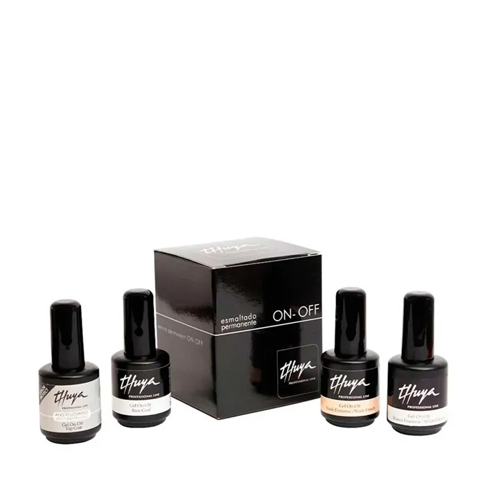 Thuya Kit Gel On Off Manicura Francesa