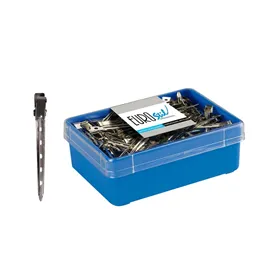 Eurostil Pinza Curvada Metalica 9cm 60uds