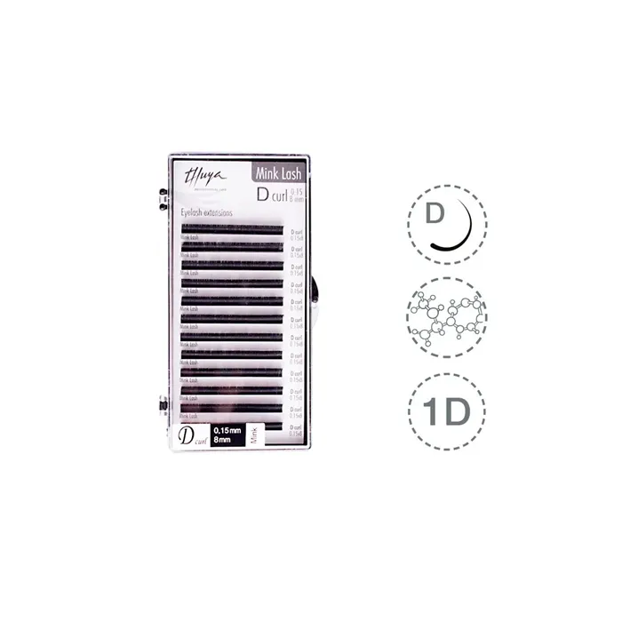 Thuya Extensiones de Pestañas  0.15 D-Curl