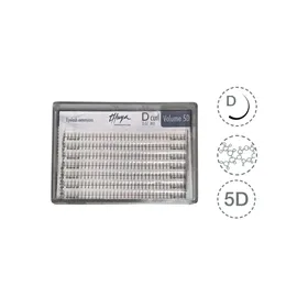 Thuya Extensiones de Pestañas 5D 0.07 D-Curl