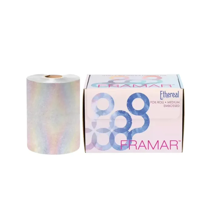 Framar Embossed Medium Rollo Aluminio 97m