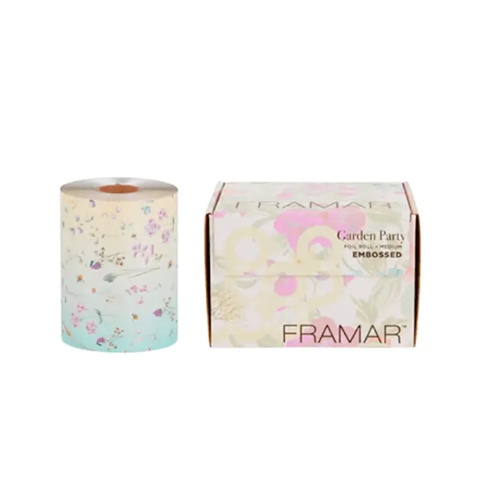 Framar Embossed Medium Rollo Aluminio 97m