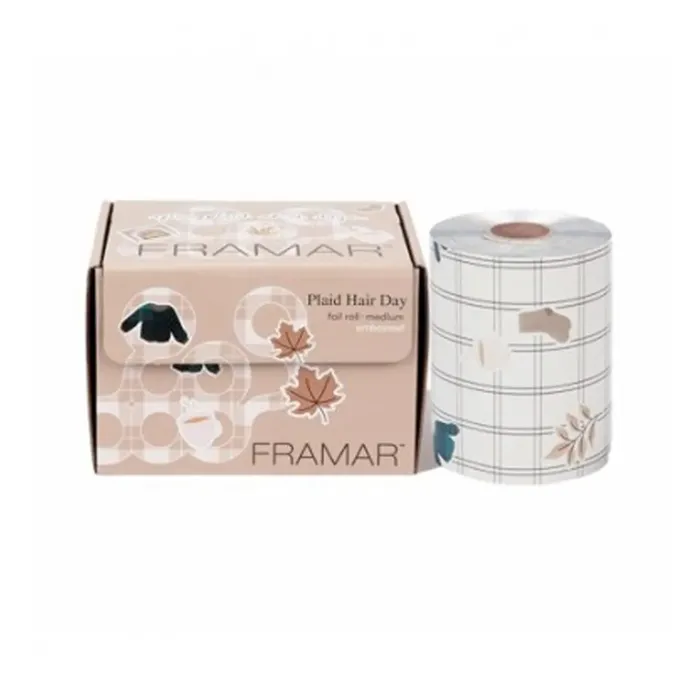 Framar Embossed Medium Rollo Aluminio 97m
