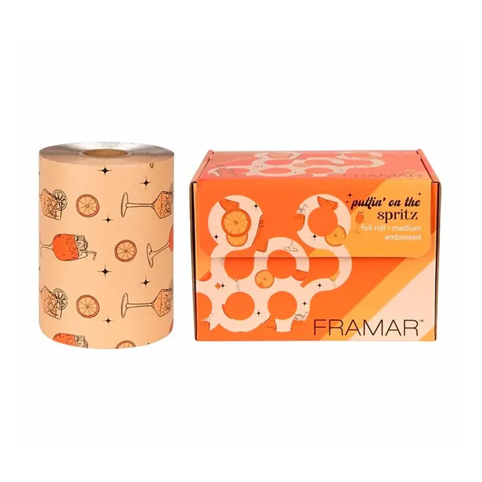 Framar Embossed Medium Rollo Aluminio 97m