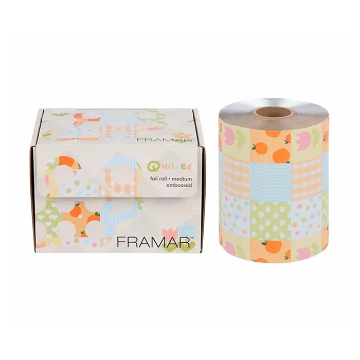 Framar Embossed Medium Rollo Aluminio 97m