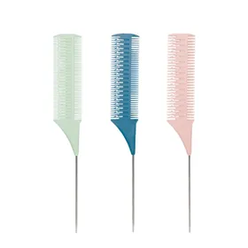 Bifull Set Peinas Mechas Tricotadas 