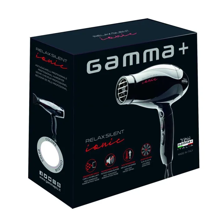 Gamma Piu Relax Silent Secador de Pelo