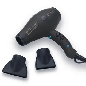 Diva Micro 5000 Secador De Pelo Black
