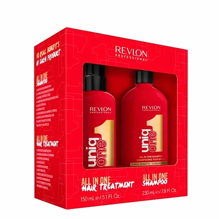 Revlon Uniq One Classic Pack Tratamiento + Shampoo