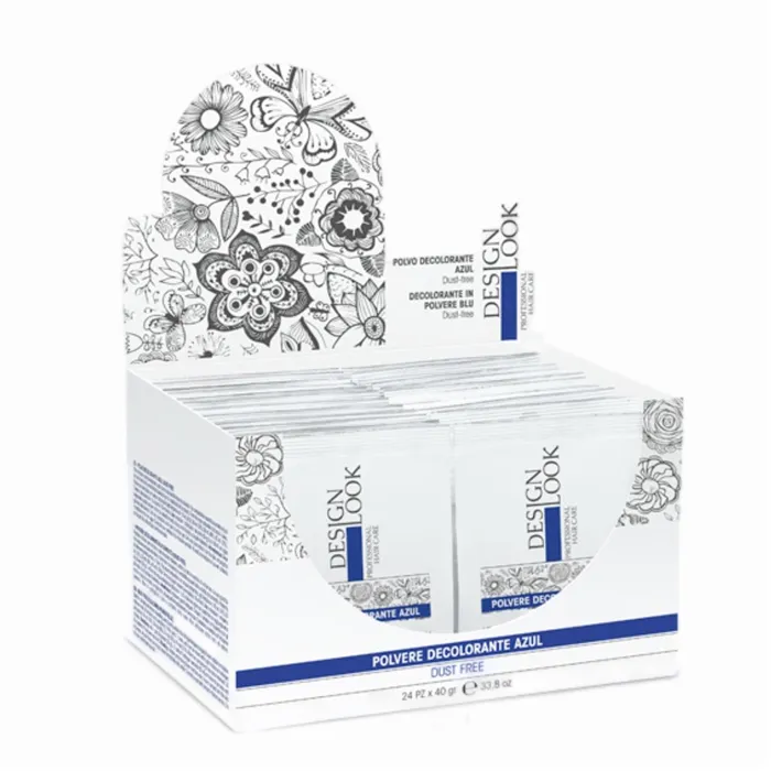 Design Look Polvo Decolorante Compacto Azul 