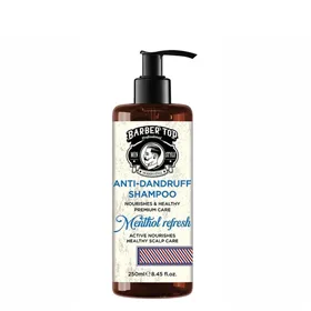 Barber Top Anti-Dandruff  Menthol  Shampoo 250ml