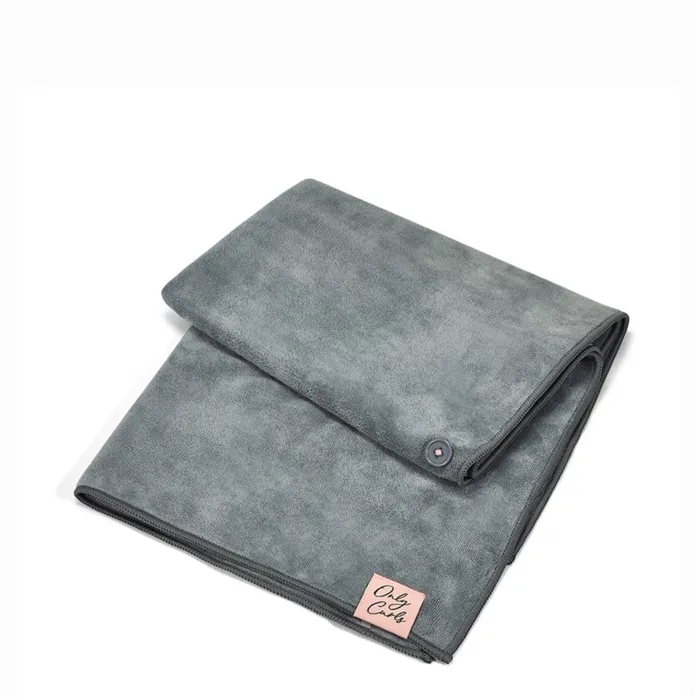 Only Curls Microfibre Hair Towel Grey