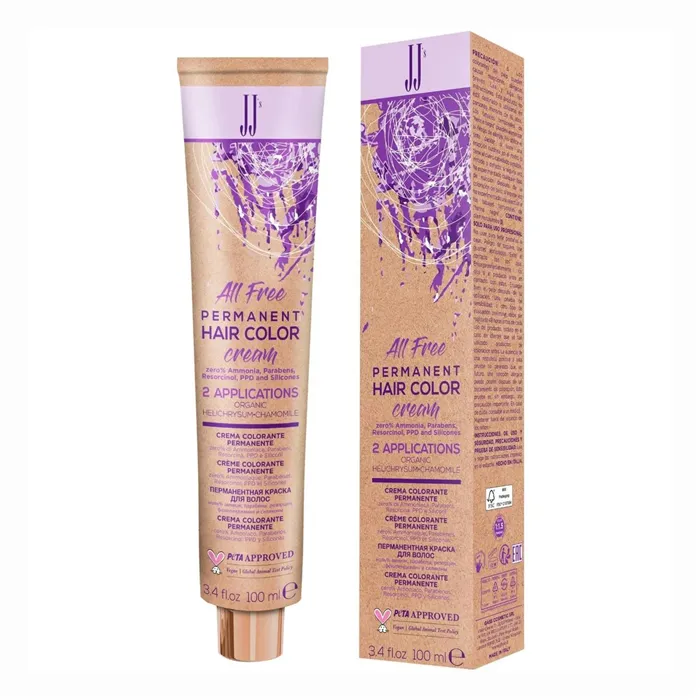JJ All Free Permanent Hair Color 100ml