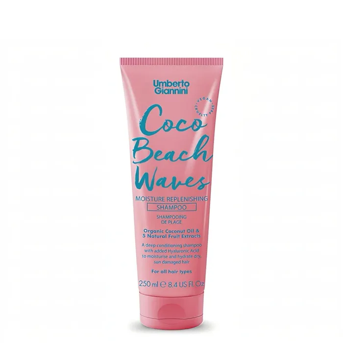Umberto Giannini Coco Beach Waves Moisture Replenishing Shampoo 250ml