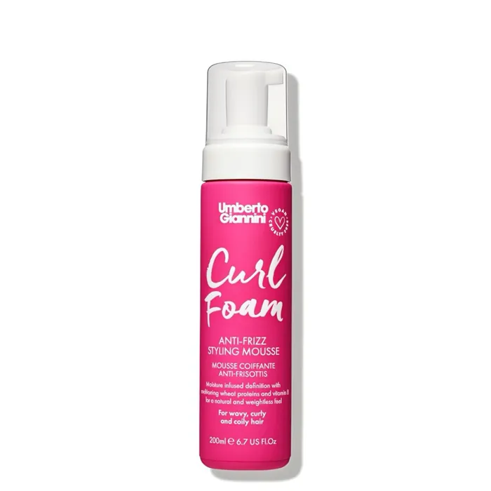 Umberto Giannini Curl Foam Anti-Frizz Styling Mousse 200ml