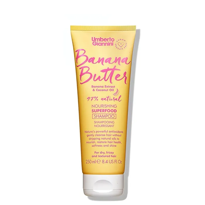 Umberto Giannini Banana Butter Nourishing Superfood Shampoo 250ml