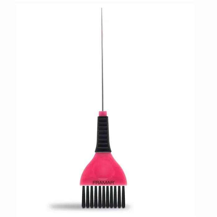 Framar Brocha Tinte Con Aguja Rosa