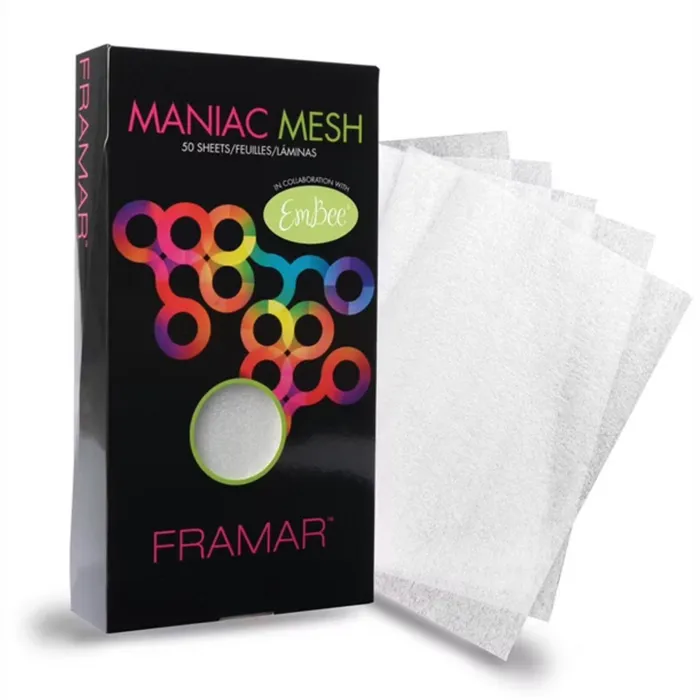 Framar Maniac Mesh Laminas de Mechas 50uds