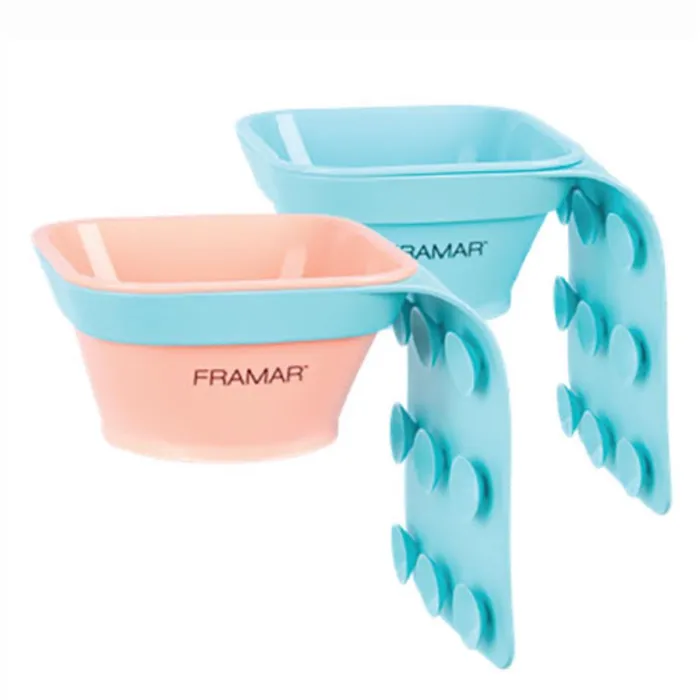 Framar Toning Tub Bol Tinte Con Ventosas 2uds