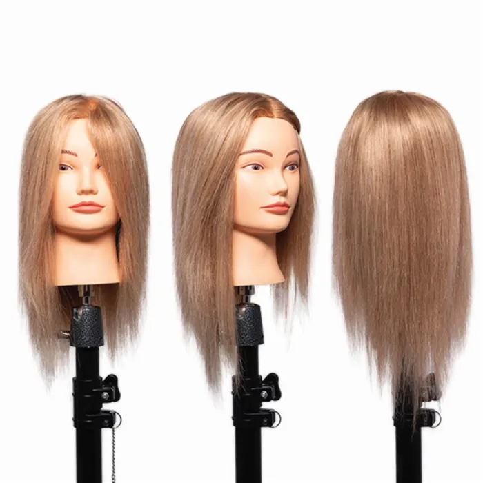 Bifull Cabeza Maniqui Mujer 100% Natural 35-40cm