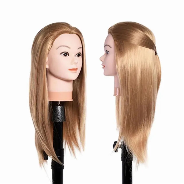 Bifull Cabeza Maniqui Mujer Rubio 45cm