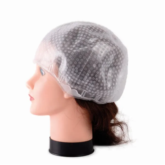 Bifull Gorro Mechas Silicona Transparente Estrellitas