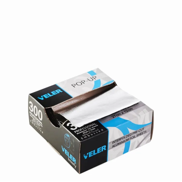 Bifull Papel Aluminio Laminas Pop Up 300uds